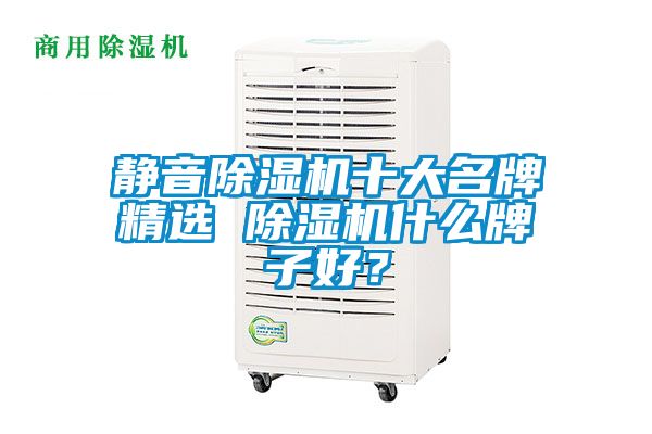 靜音除濕機十大名牌精選 除濕機什么牌子好？