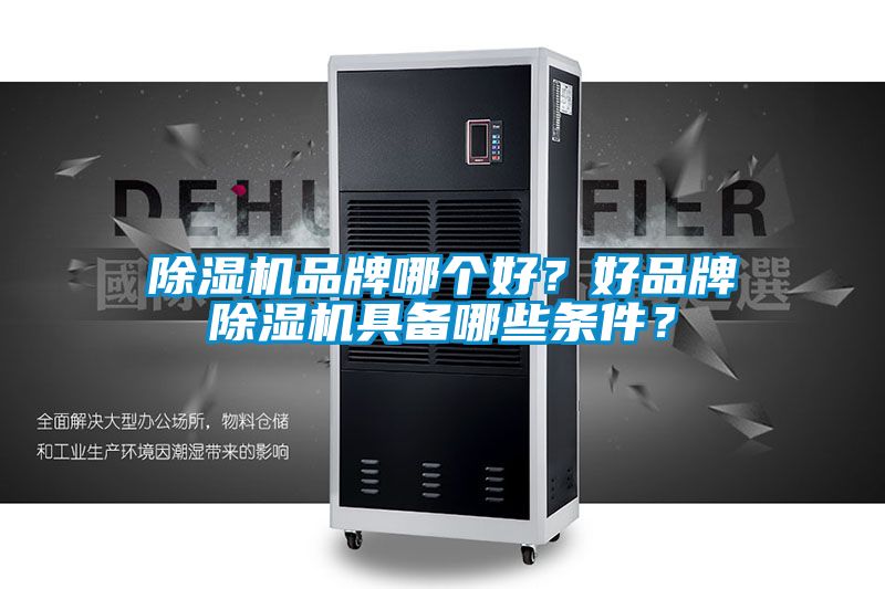 除濕機(jī)品牌哪個(gè)好？好品牌除濕機(jī)具備哪些條件？