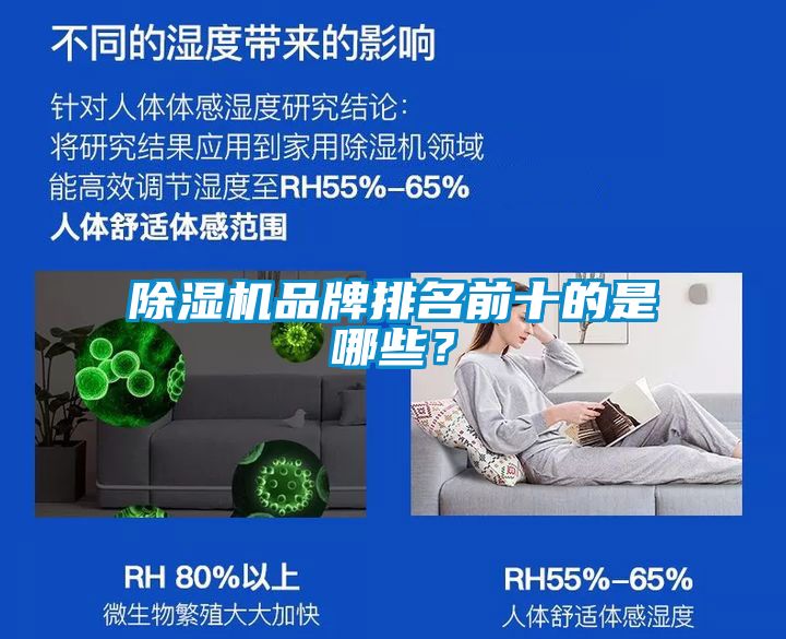 除濕機品牌排名前十的是哪些？