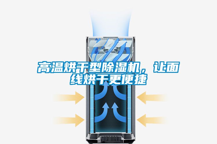 高溫烘干型除濕機，讓面線烘干更便捷