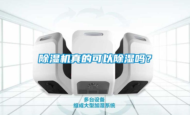 除濕機(jī)真的可以除濕嗎？