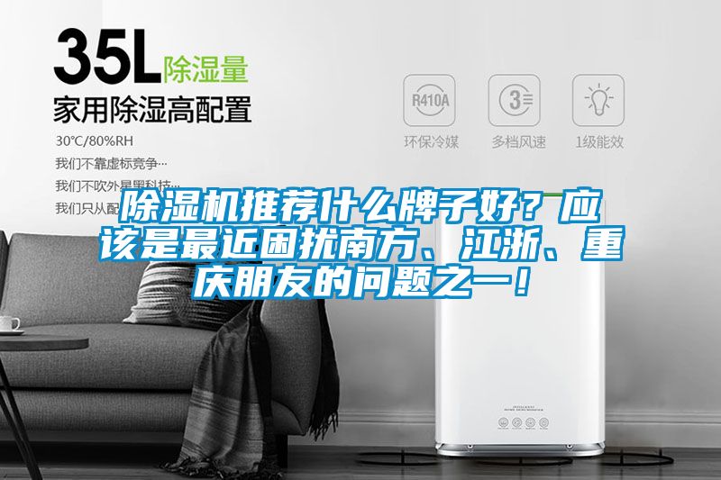 除濕機(jī)推薦什么牌子好？應(yīng)該是最近困擾南方、江浙、重慶朋友的問題之一！