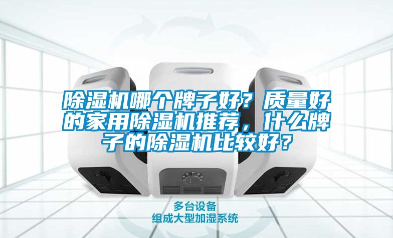 除濕機哪個牌子好？質(zhì)量好的家用除濕機推薦，什么牌子的除濕機比較好？